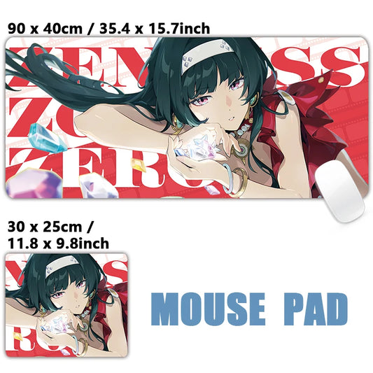 ZZZ Gaming Astra Yao Zenless Zone Zero Keyboard Desk Mats XXL Anime Girls Mousepad