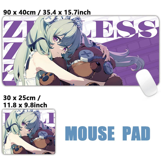 ZZZ Gaming Corin Zenless Zone Zero Keyboard Desk Mats XXL Anime Girls Mousepad