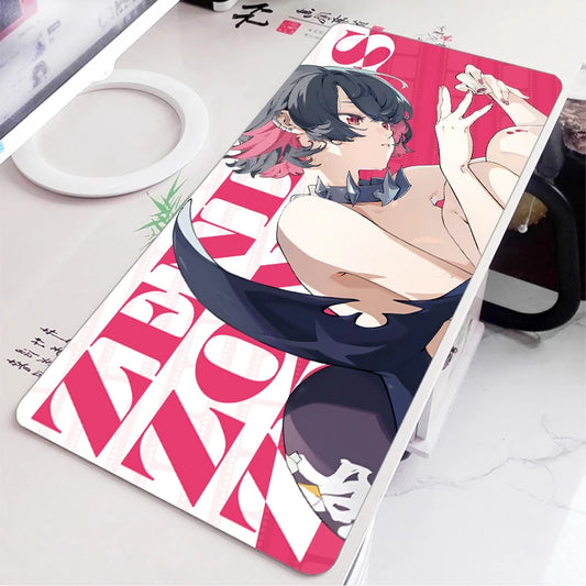 ZZZ Gaming Ellen Zenless Zone Zero Keyboard Desk Mats XXL Anime Girls Mousepad