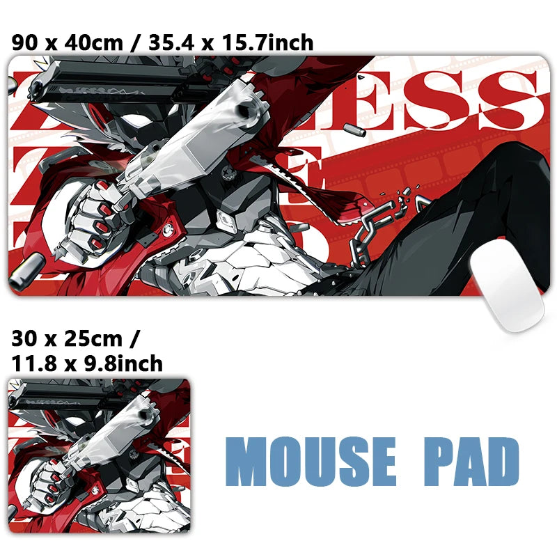 ZZZ Gaming Billy Zenless Zone Zero Keyboard Desk Mats XXL Anime Girls Mousepad